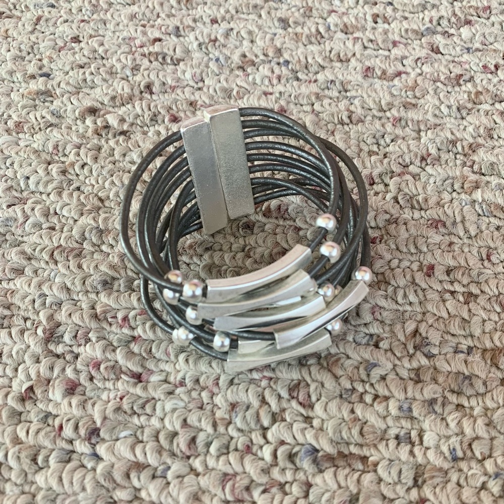 Cuff Bracelet with Magnetic Clasp